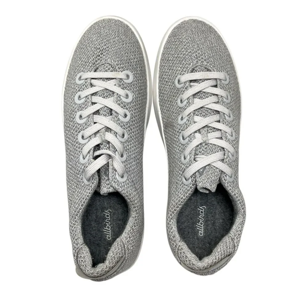 Allbirds Sneakers Mens 10 Gray Tree Piper Shoes Knit‎ Lightweight Lace Up Casual